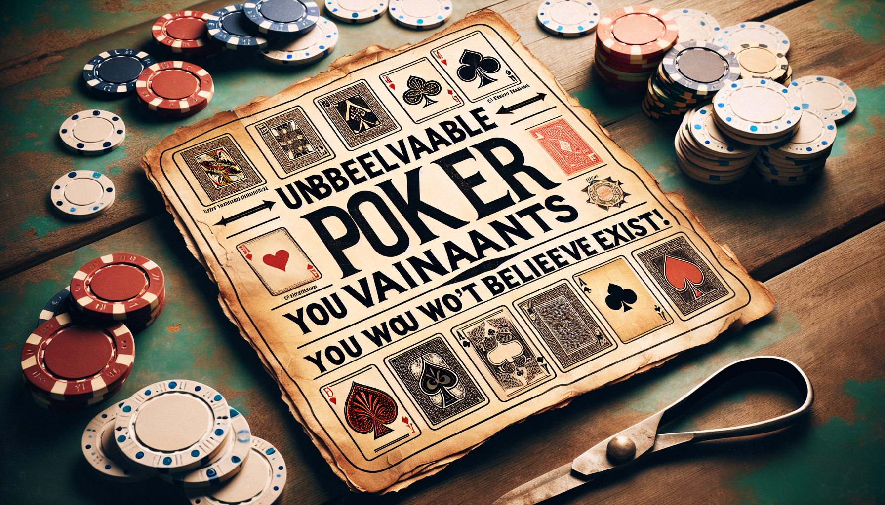 découvrez les différentes variantes du poker et apprenez à jouer à des jeux de cartes passionnants avec cette sélection de variantes de poker populaires.